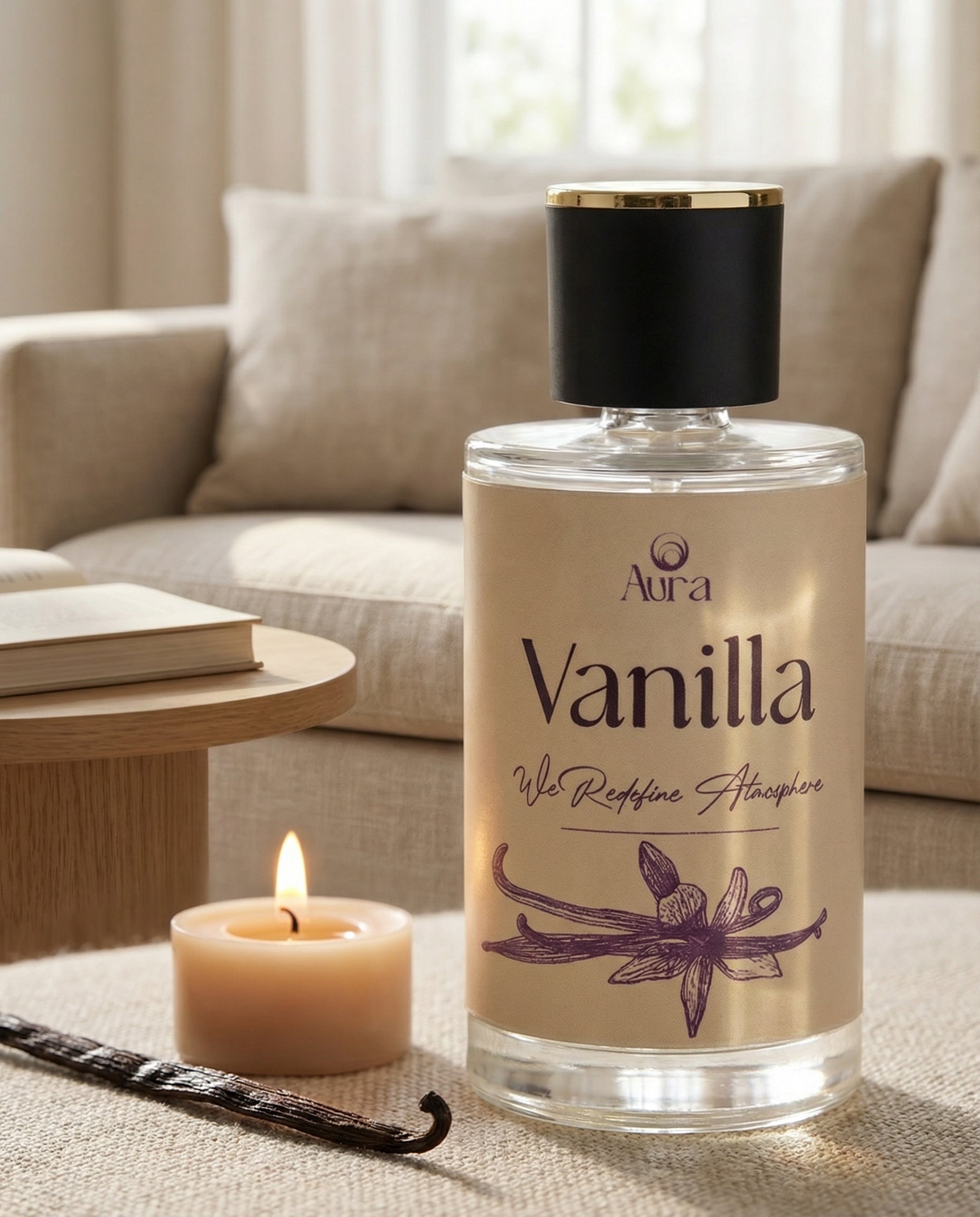Vanilla Soft. Warm. Comforting